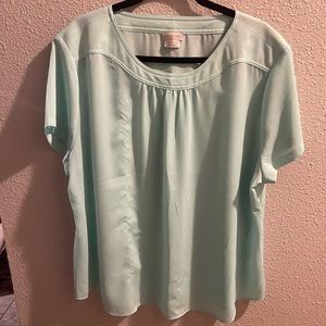 TEAL BLOUSE